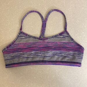 Purple Ivivva girls sports bra